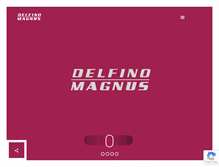 Tablet Screenshot of delfinomagnus.com